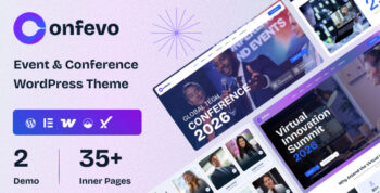 Confevo - Event & Conference WordPress Theme