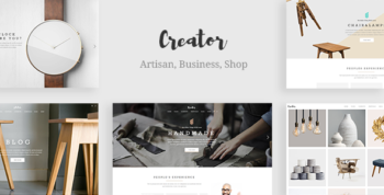 Creator - WordPress Theme for Handmade Artisans