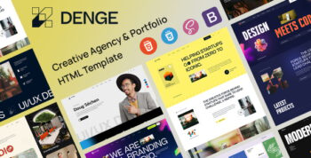 Denge - Creative Agency Portfolio HTML Template