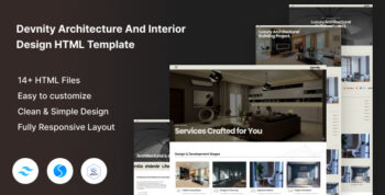 Devnity - Architecture And Interior Design HTML Template