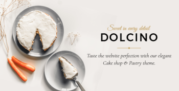 Dolcino - Pastry and Cake Shop WordPress Theme