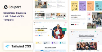 Eduport - LMS, Education and Course Tailwind CSS 4 Template