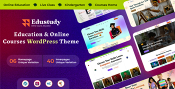 EduStudy – Education & Online Course WordPress Theme