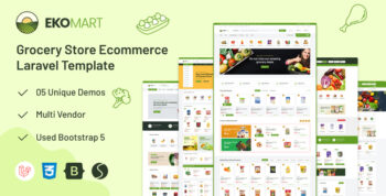 Ekomart – Grocery Store Laravel eCommerce Template