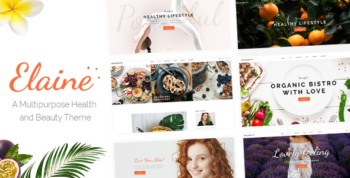 Elaine - Modern Beauty WordPress Theme