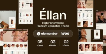 Ellan — Beauty & Skincare WordPress WooCommerce Theme