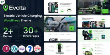 Evolta - Electric Vehicle Charging Station WordPress