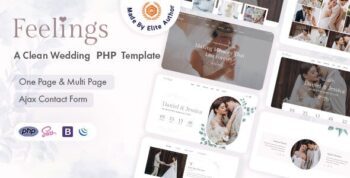 Feelings - Wedding & Wedding Planner PHP Template