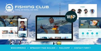 FishingClub - Fishing & Hunting WordPress Theme