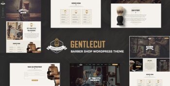 Gentlecut - Hair Salon and Barbershop WordPress Theme