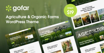 Gofar – Agriculture & Organic Farms WordPress Theme