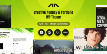 Grative - Creative Agency WordPress Theme