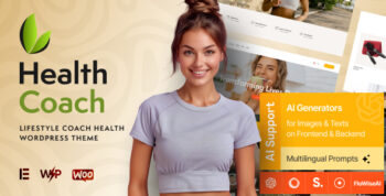 Health Coach - Mentor & Lifestyle Coach WordPress Theme