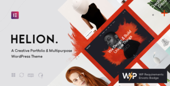 Helion | Personal Portfolio & Agency WordPress Theme