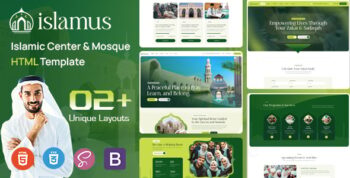 Islamus - Islamic Center & Mosque HTML Template