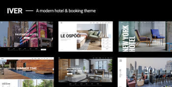 Iver - Modern Hotel WordPress Theme