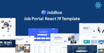 JobBox - Job Portal React 19 Template