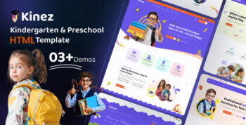 Kinez - Kindergarten School HTML Template