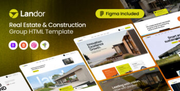 Landor – Modern Real Estate & Property Listing HTML Template