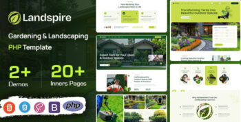 Landspire - Gardening and Landscaping PHP Template