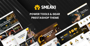 Leo Smeaki Elementor - Power Tools & Gear Prestashop Theme