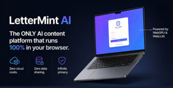 LetterMint AI – Browser-Native AI Content Writer React App