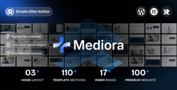 Mediora - Doctor & Medical Clinic Elementor WordPress Theme