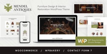 Mendel | Furniture, Furnishing, Interior Design WordPress Theme