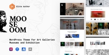 Mooseoom - Art Gallery, Museum & Exhibition WordPress Theme