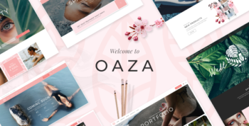 Oaza - Elegant Spa and Wellness WordPress Theme