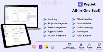 PayLink – Laravel SaaS for Invoicing, Project & Asset Management, Billing & Finance