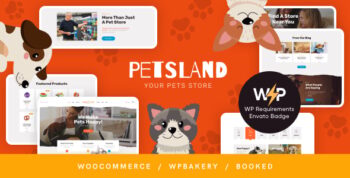 Pets Land | Pet Shop & Veterinary WordPress Theme
