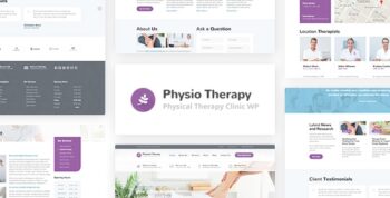 Physio - Physical Therapy & Physiotherapy WP Theme
