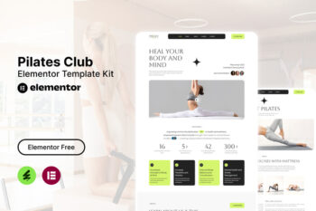 Prilly - Pilates Club Elementor Template Kit