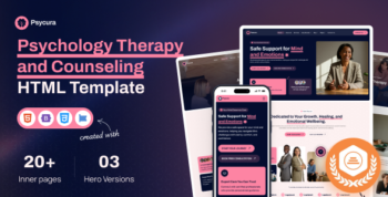 Psycura - Psychology, Therapy and Counseling HTML Template