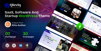 Qleviq - SaaS, Software and Startup WordPress Theme