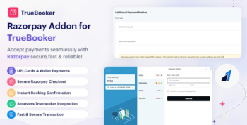 Razorpay integration with TrueBooker