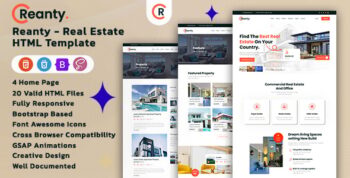 Reanty – Real Estate HTML Template