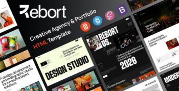 Rebort - Creative Agency & Portfolio HTML Template