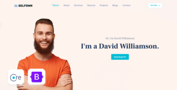 Selfown - ASP.NET Core Personal Portfolio Template