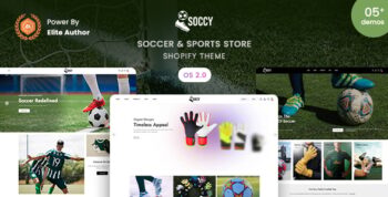 Soccy - Soccer & Sports Store Shopify 2.0 Theme