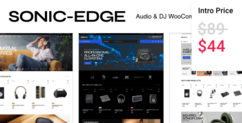 SonicEdge - Audio & DJ WooCommerce Theme