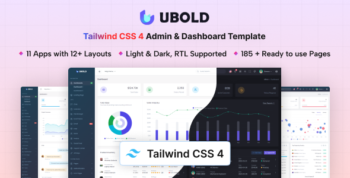 UBold - Multipurpose Tailwind CSS Admin & Dashboard Template