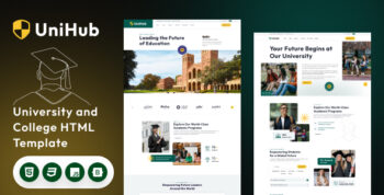UniHub - University and College HTML Template