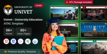 Univet - University Education HTML Template