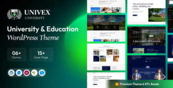 Univex - Universtiy Education WordPress Theme