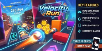 Velocity Run | HTML5 Endless Runner Game
