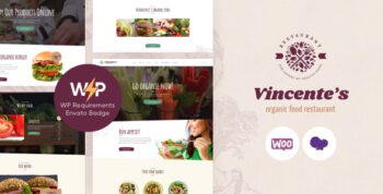 Vincente's | Cafe, Restaurant & Bistro WordPress Theme