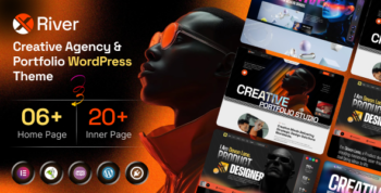 Xriver – Creative Agency & Portfolio WordPress Theme