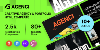 Agenci – Creative Agency Portfolio HTML Template